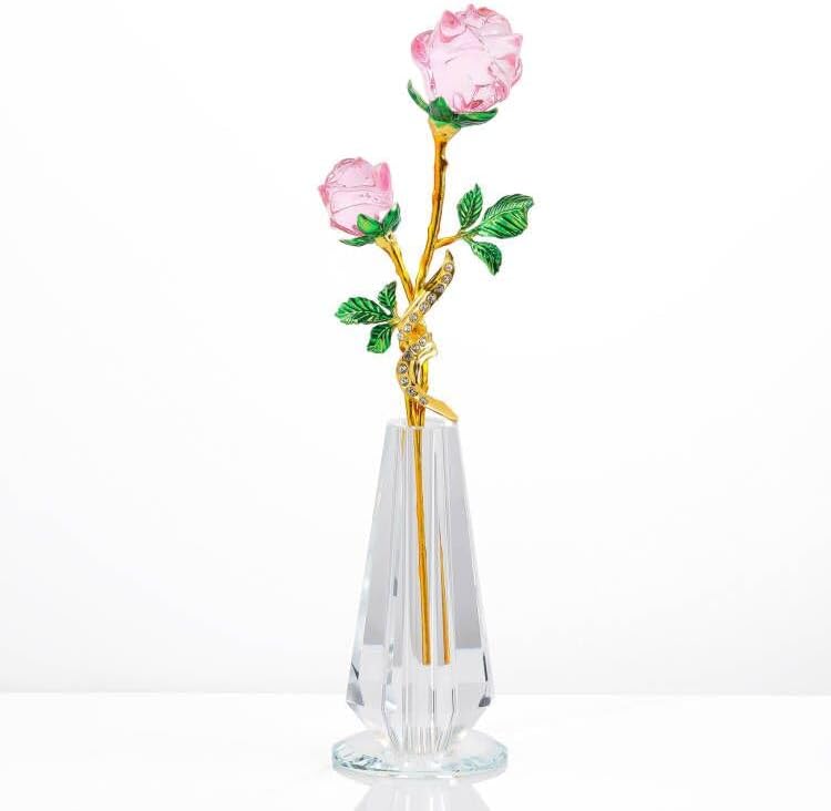 Handmade Glass Flower Vase
