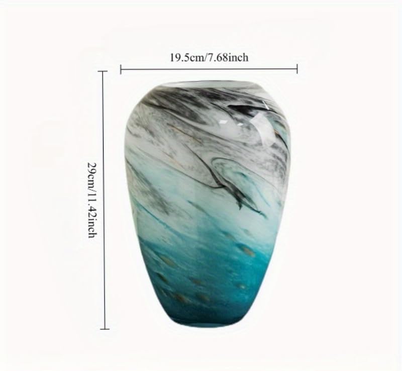 11" Glass Vases for Flowers