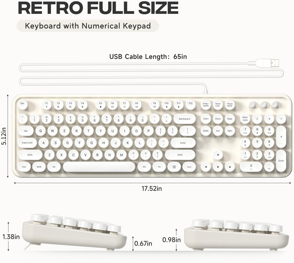 USB Wired Computer Keyboard
