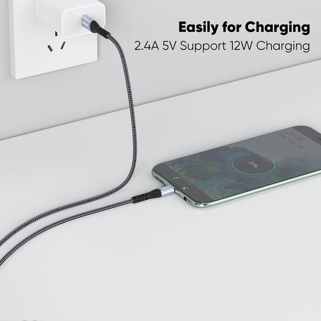 USB C to Micro USB Cable 6 Inch