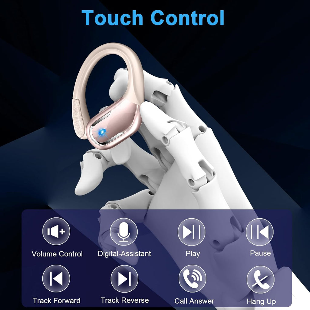 3D Bass Over Ear Wireless Earbud