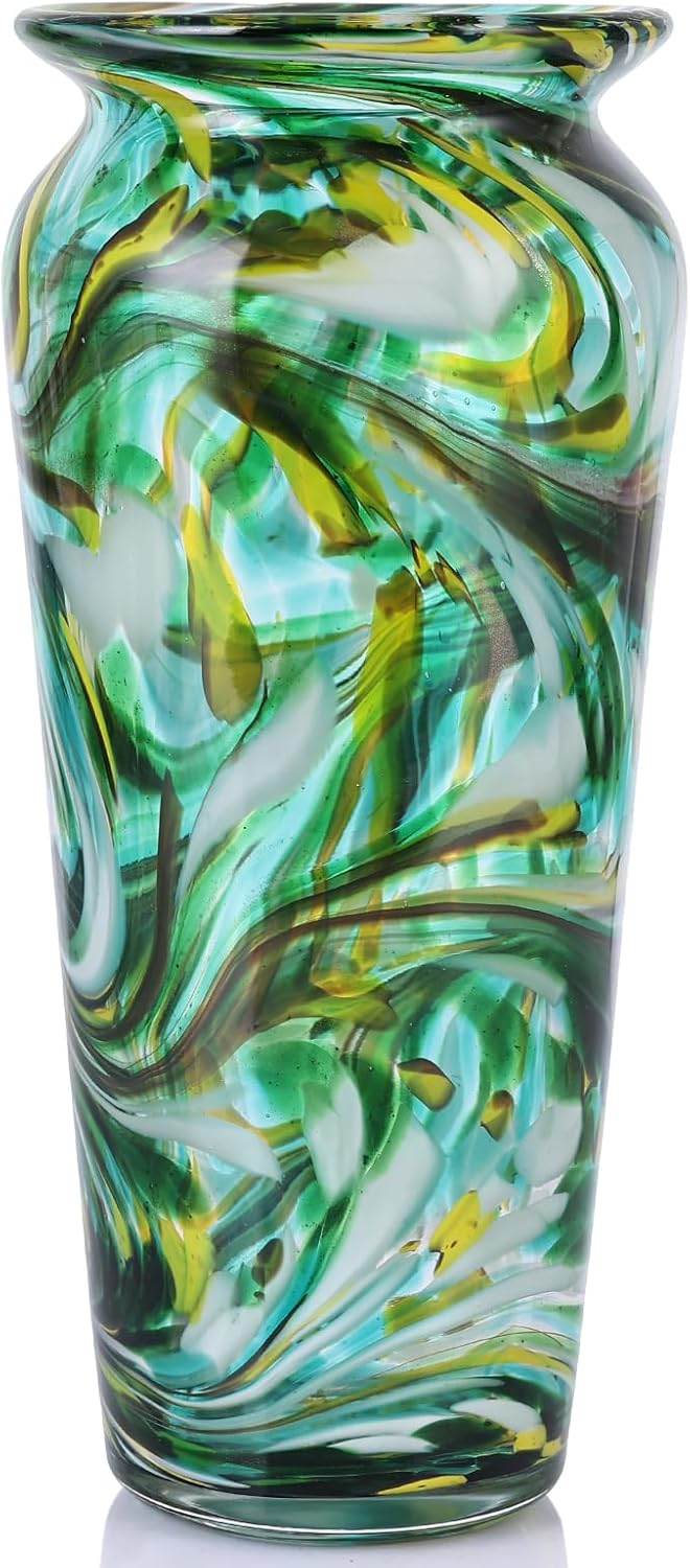 Blown Glass Vase for Home Deco