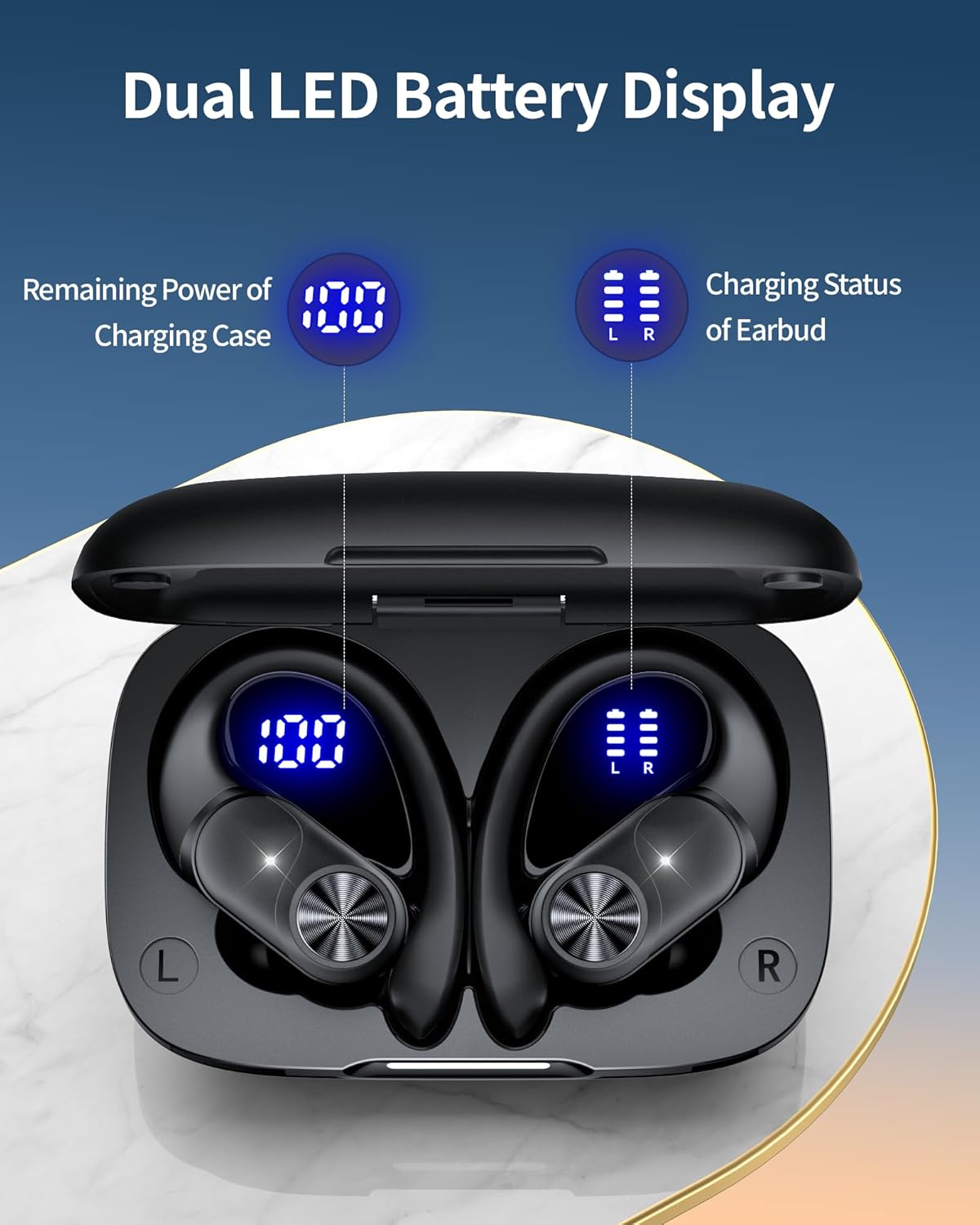 Bluetooth Headphones Wireless Earbuds