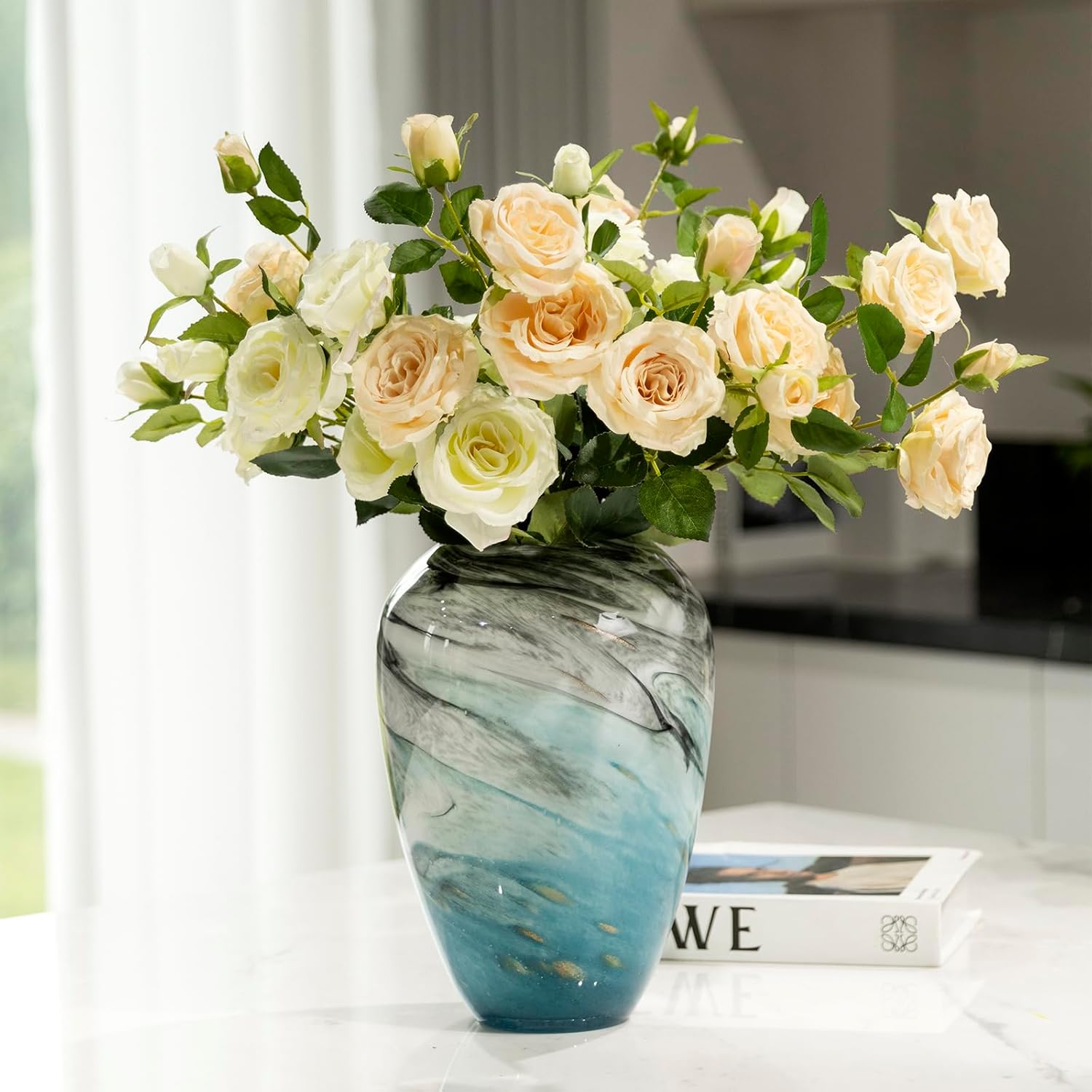 11" Glass Vases for Flowers