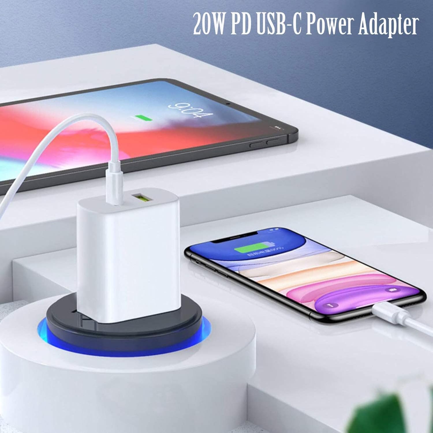 Dual Port Type C Wall Charger