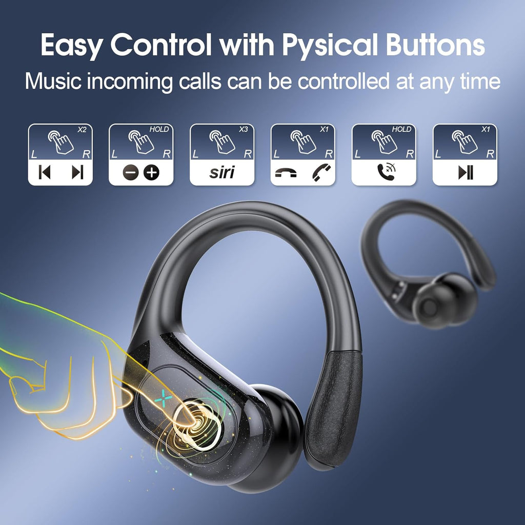 Deep Bass Bluetooth Earbuds