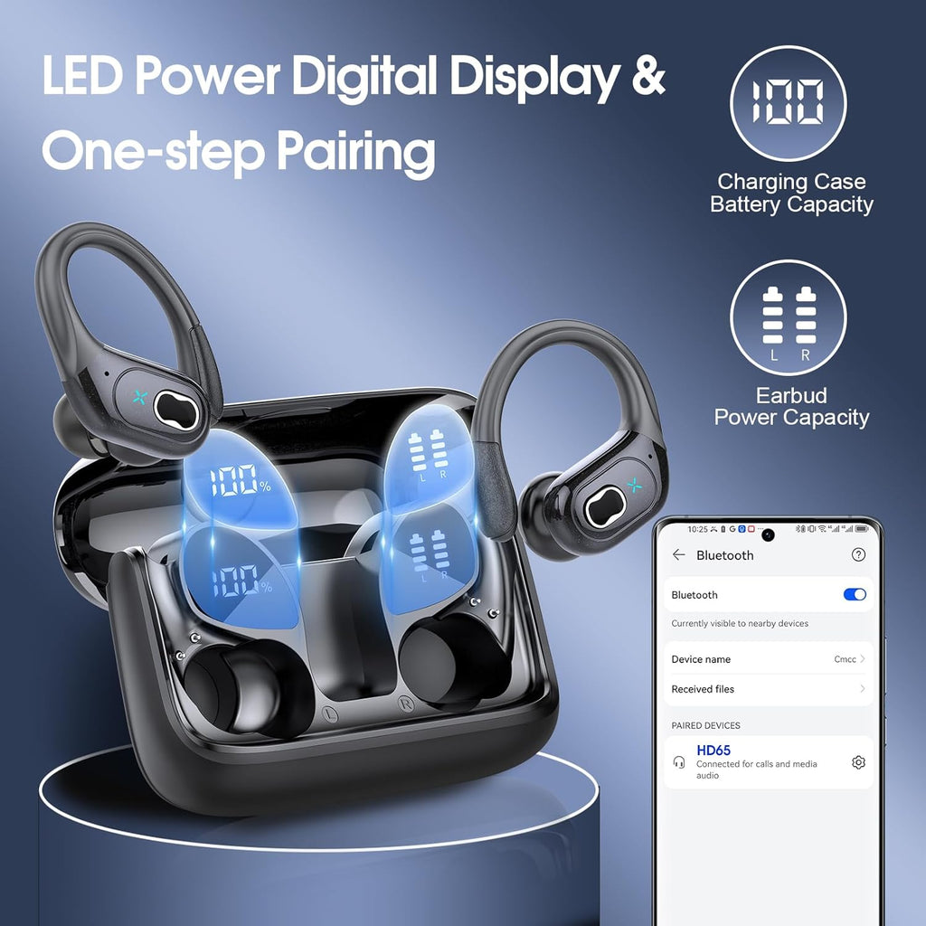 Deep Bass Bluetooth Earbuds
