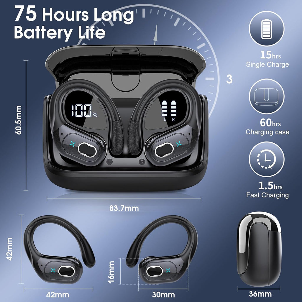 Deep Bass Bluetooth Earbuds