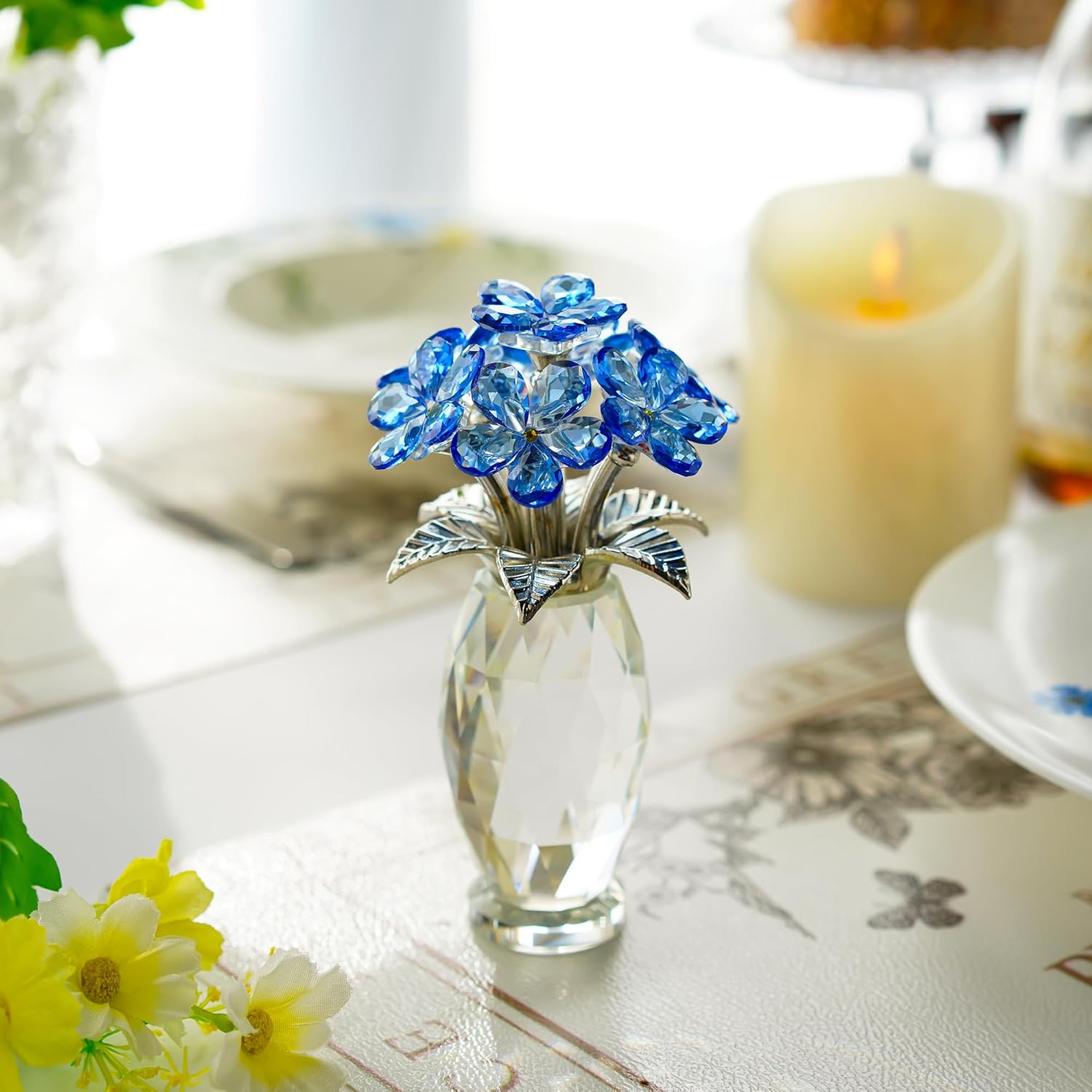 Glass Vase Glass Flower Product