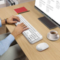 104 Retro Typewriter Wireless Keyboard Mouse Combo