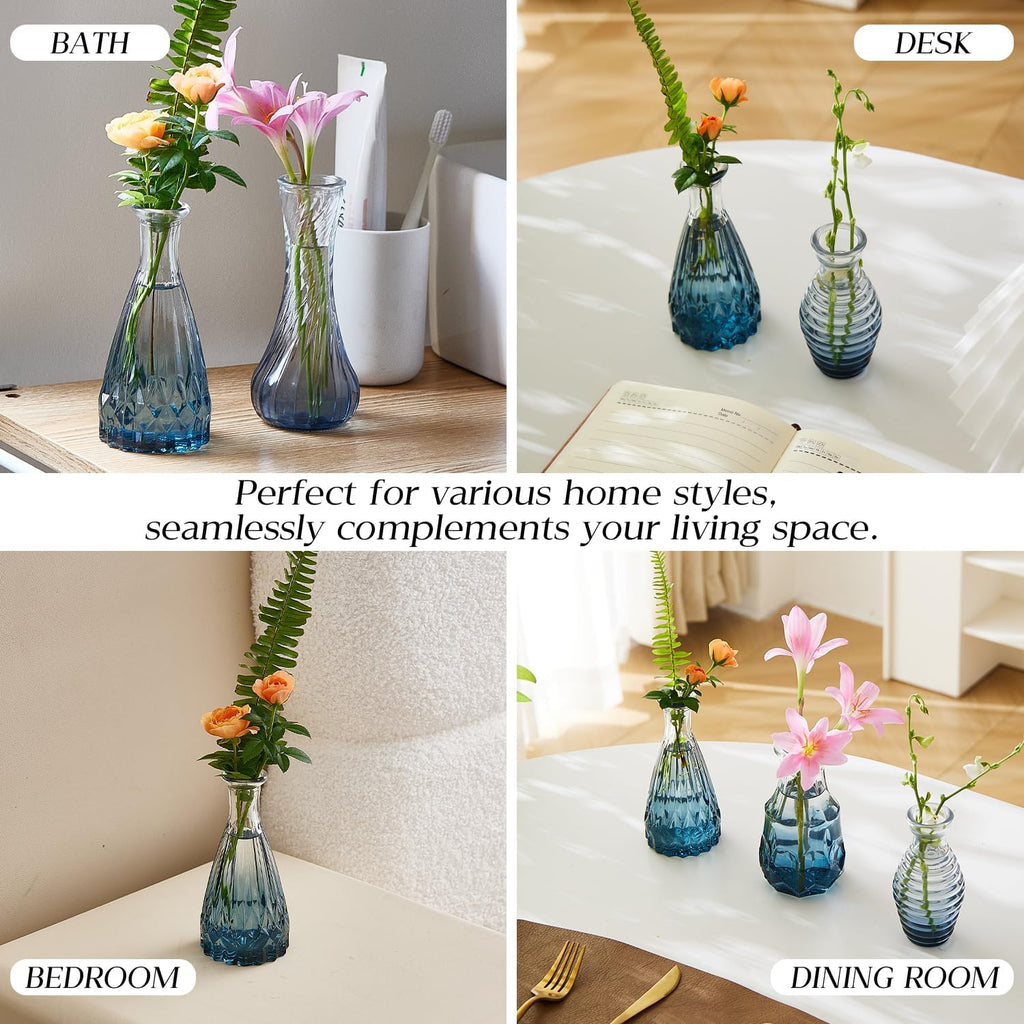 Glass Vase Set of 20