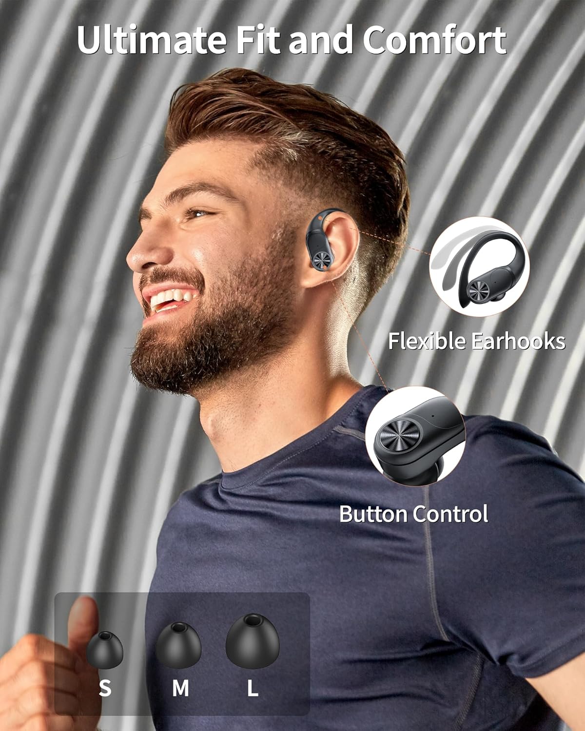 Bluetooth Headphones Wireless Earbuds
