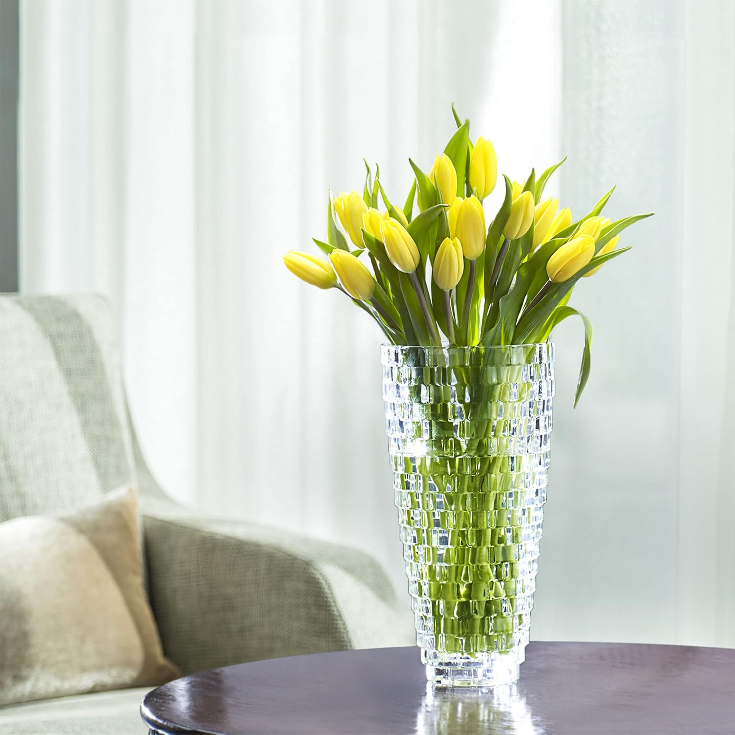 12-Inch Versatile Glass Vase