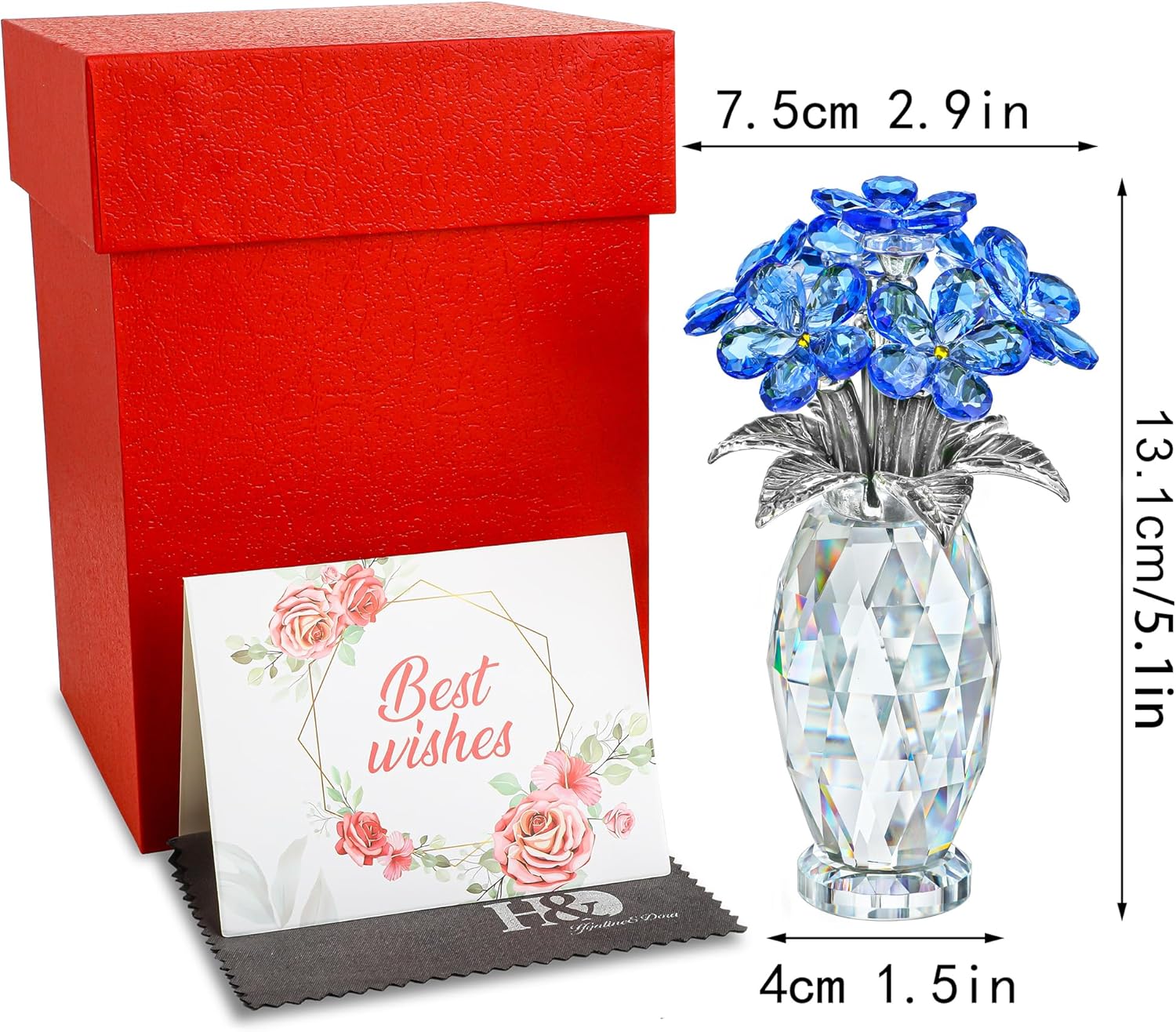 Glass Vase Glass Flower Product